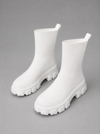 Stretch Sock Boots – Chunky Sole Everyday Winter Shoes