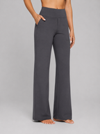 Stretch Straight Leg Trousers
