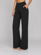 Stretch Straight Leg Trousers