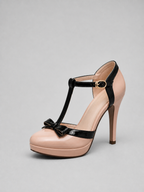 T-Bar Platform Heels