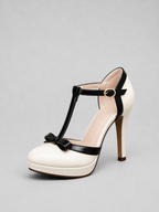 T-Bar Platform Heels