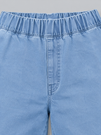 Wide Leg Jeans – High Waist Elasticated Denim