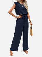 Wide Leg Trouser Set