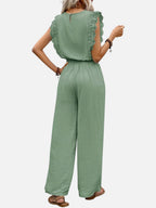 Wide Leg Trouser Set