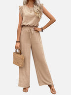 Wide Leg Trouser Set