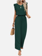 Wide Leg Trouser Set