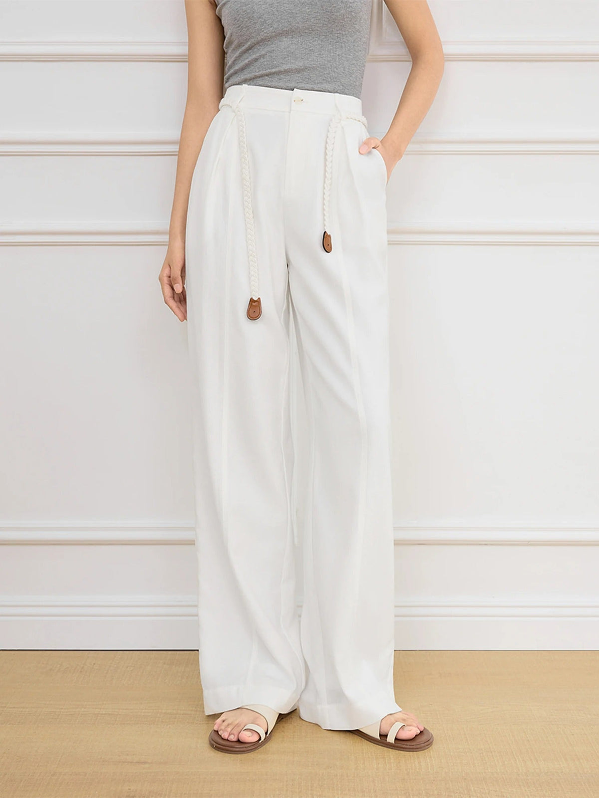 Sway – High Waist Wide-Leg Trousers