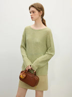 Elan - Linen Blend Commuter Top