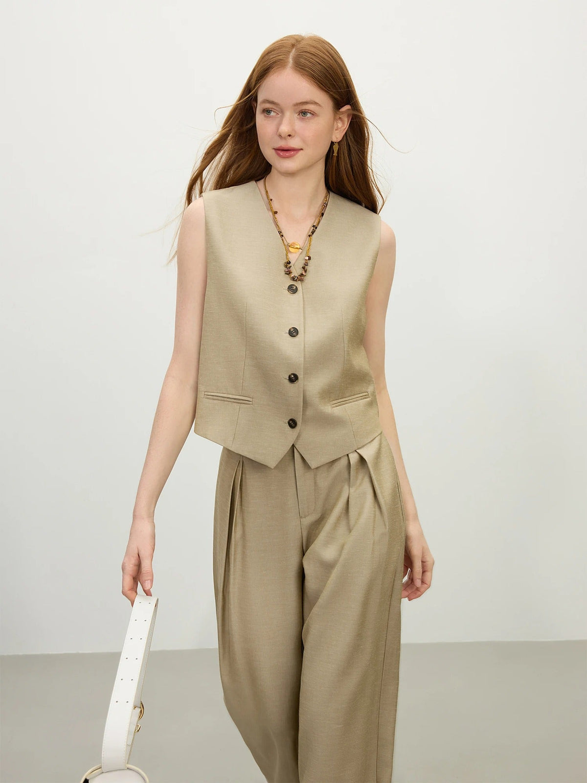 Mira – Eco Linen Wide-Leg Pants