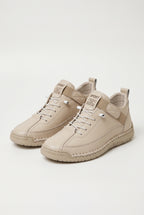 Shoes – Orthopedic Casual Sneakers, Regular Fit — Sand Beige