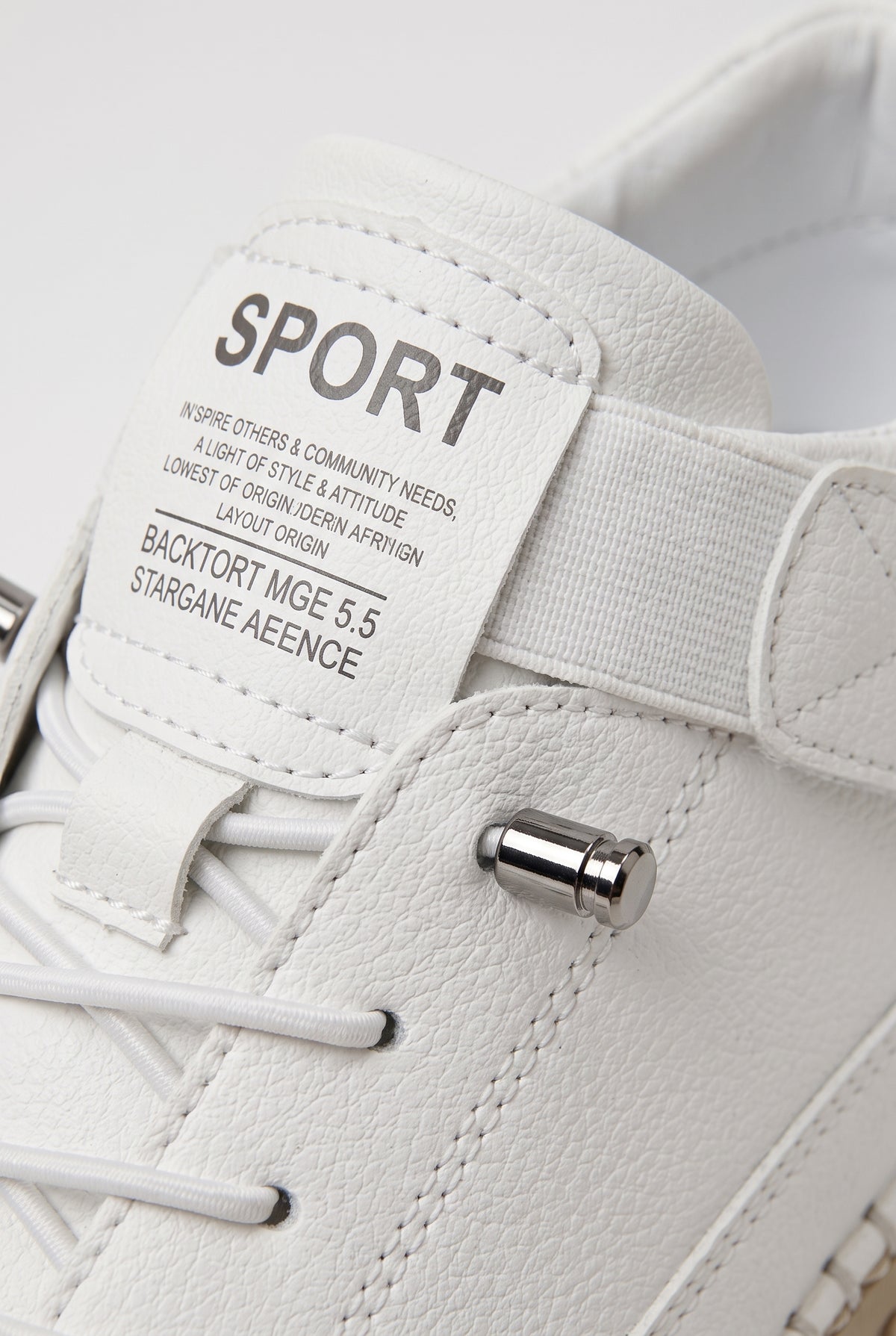 Shoes – Orthopedic Casual Sneakers, Regular Fit — White