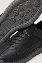 Shoes – Orthopedic Casual Sneakers, Regular Fit — Black