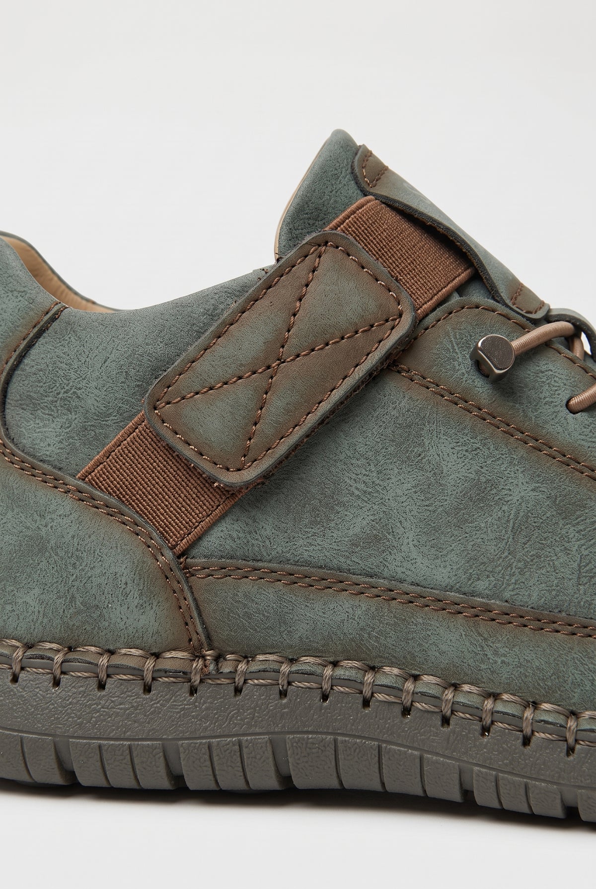 Shoes – Orthopedic Casual Sneakers, Regular Fit — Green