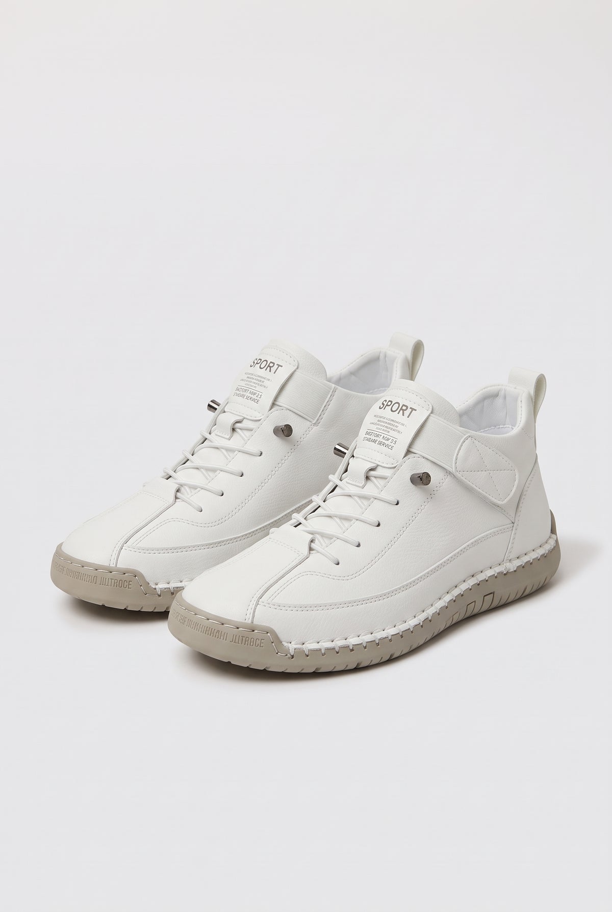 Shoes – Orthopedic Casual Sneakers, Regular Fit — White