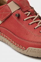Shoes – Orthopedic Casual Sneakers, Regular Fit — Red