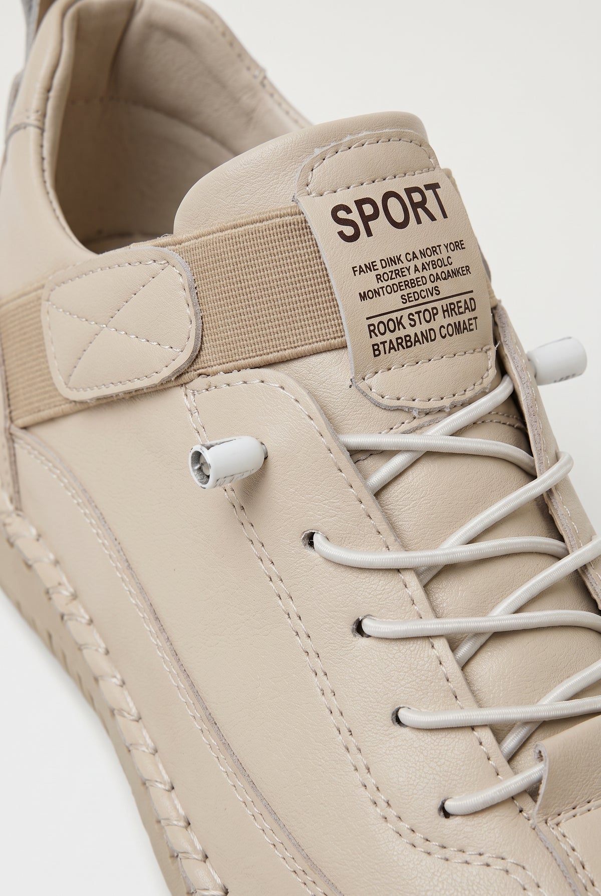 Shoes – Orthopedic Casual Sneakers, Regular Fit — Sand Beige