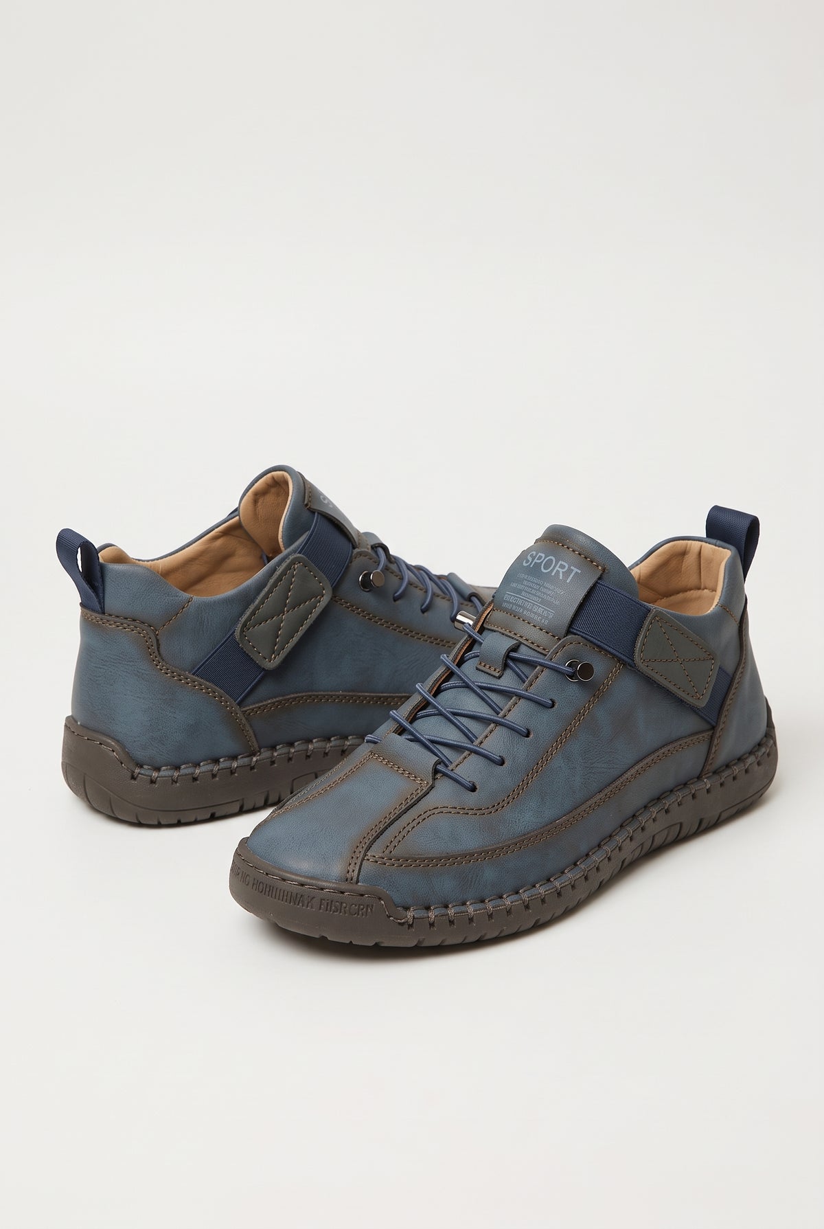 Shoes – Orthopedic Casual Sneakers, Regular Fit — Dark Blue