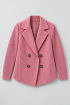 Knit Jacket – Women's Knit Sleeve Blazer Jacket — Pink