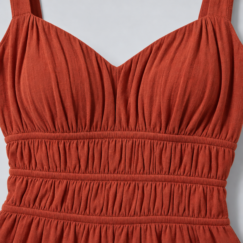 Sienna – Rust Wide Leg Jumpsuit