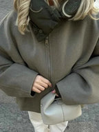 Padded Jacket Oversized Hooded