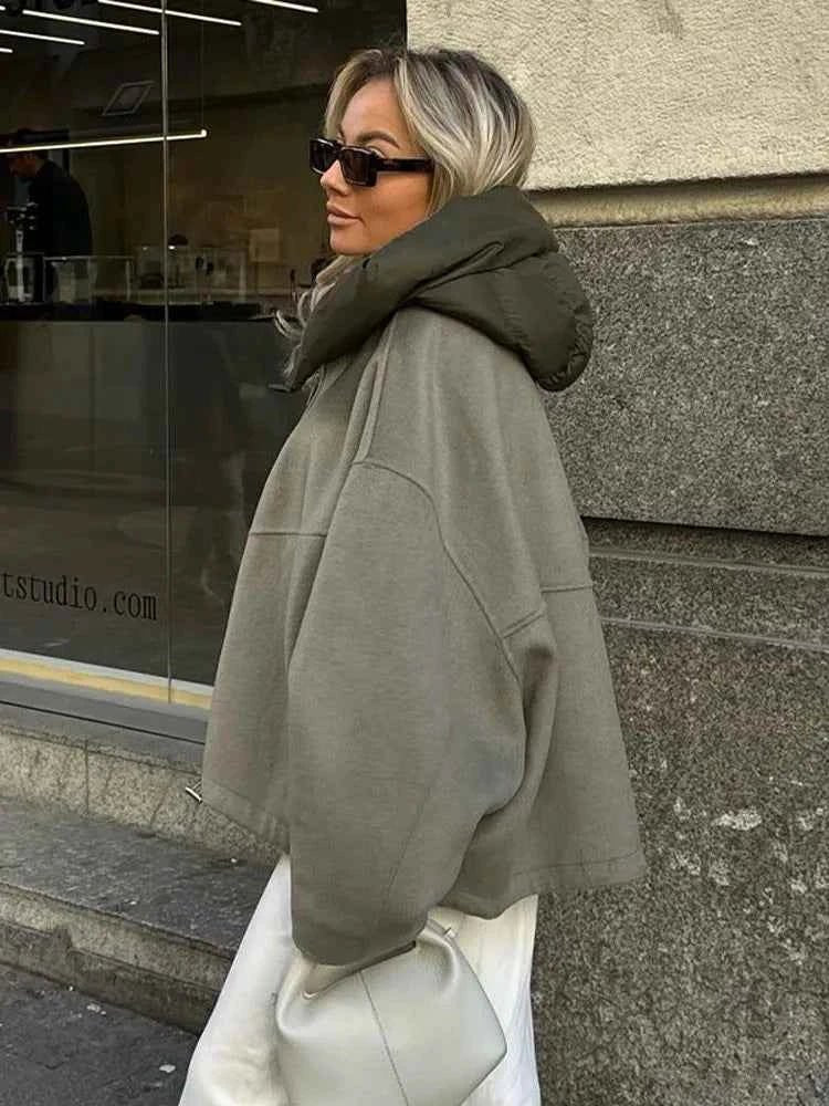 Padded Jacket Oversized Hooded
