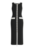 Sleeveless Knit Maxi Dress – Serra