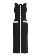 Sleeveless Knit Maxi Dress – Serra