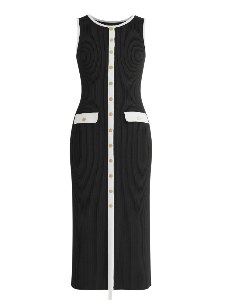 Sleeveless Knit Maxi Dress – Serra