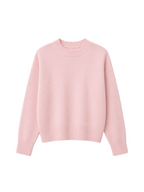 Grey Knit Sweater – Relaxed Fit
