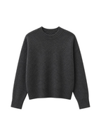 Grey Knit Sweater – Relaxed Fit