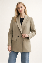 Noja – Double-Breasted Office Blazer