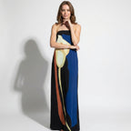 Strapless Sculpted Maxi Dress