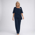 Tailored Two-Piece Suit Set
